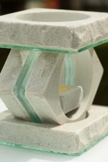 Handmade stone aroma lamp diffuser