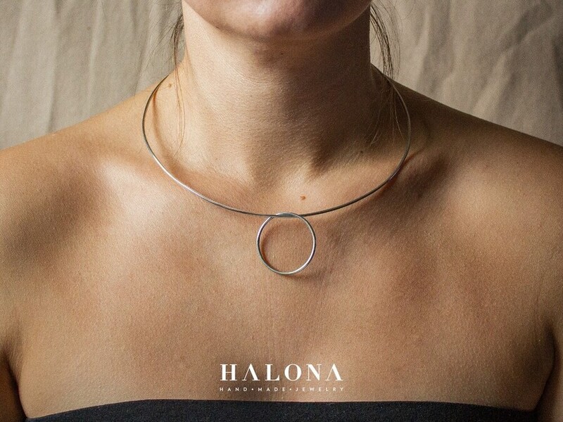 Handmade necklace HALONA