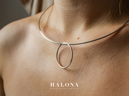 Handmade necklace HALONA